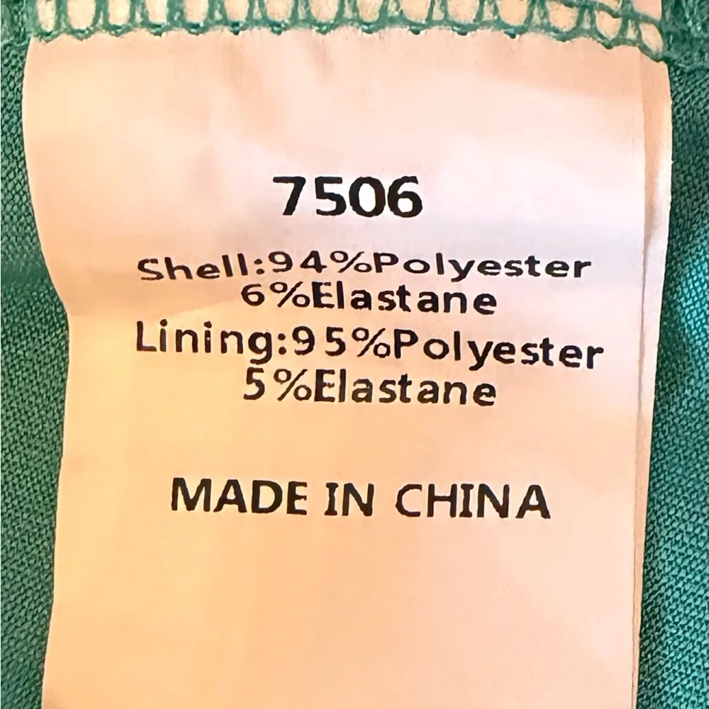 Teal & Blue Floral Midi Slip Dress with Spaghetti Straps - Picture 8 of 8